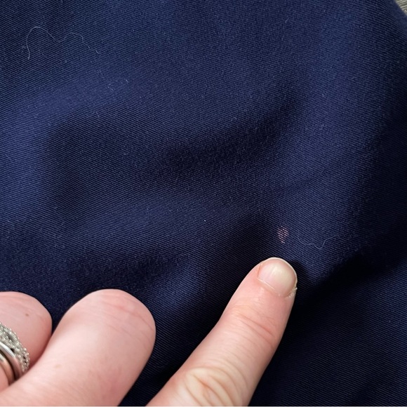 Figs Womens Navy Blue Scrub Top Size XL Technical Collection Short Sleeve - Picture 9 of 9